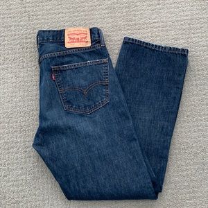 Levi’s 505 Mens Jeans Dark blue wash